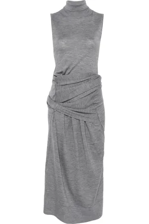 Totême Draped midi dress