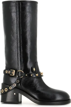 LAURENCE DACADE 70mm stud-detail boots