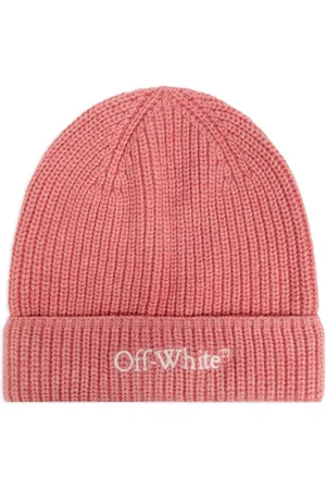 OFF-WHITE Logo-embroidered beanie