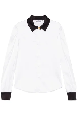 Moschino Contrasting-trim shirt