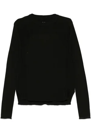 Rick Owens Geo ribbed sweater