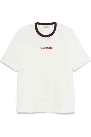 Lanvin Logo-appliqué T-shirt