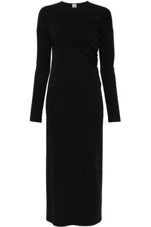 Totême Twisted midi dress