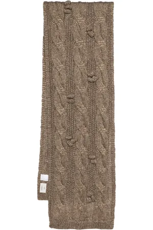 Onefifteen Cable-knit scarf
