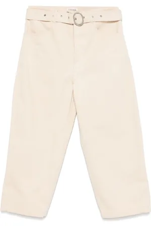 Jil Sander Tapered-leg belted jeans