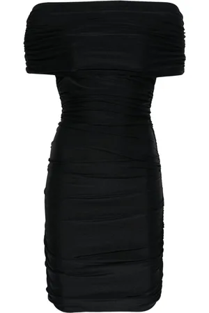 COPERNI Pleated off-shoulder mini dress
