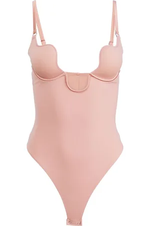 FLEUR DU MAL Le Stretch micro seduce U-plunge bodysuit