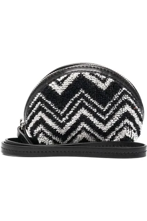 Missoni Zigzag-pattern coin case