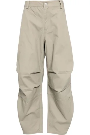 CROQUIS Loose fit cotton trousers