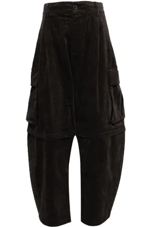 CROQUIS Corduroy Loose-Fit trousers