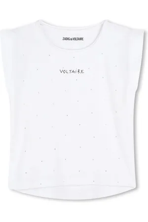 Zadig & Voltaire Logo-print sleveeless t-shirt