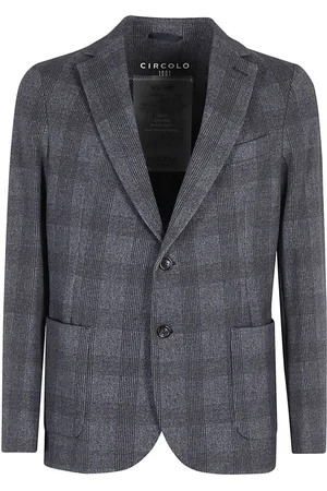 Circolo Checked wool blazer