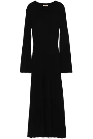 Twin-Set Ribbed maxi dress
