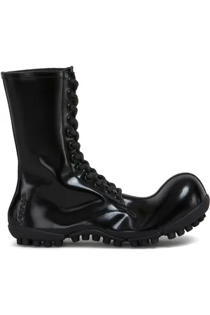 Marni Wave patent leather boots