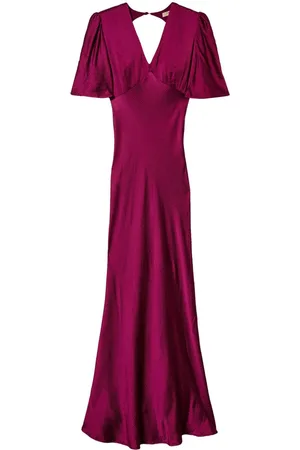 Twin-Set Hammered satin dress