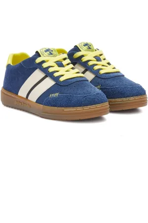 Palm Angels University Track suede sneakers