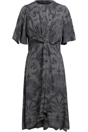 Etro Abstract-pattern midi dress