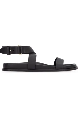 Totême Crossover-strap leather sandals