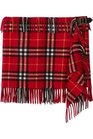 Burberry Tartan-pattern skirt