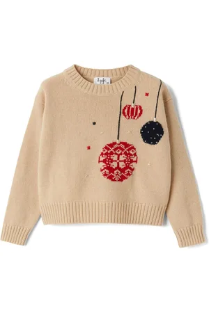 Il gufo Intarsia-knit jumper