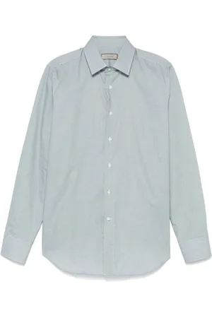 CANALI Mini-check shirt