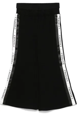 Twin-Set Logo-trim track pants