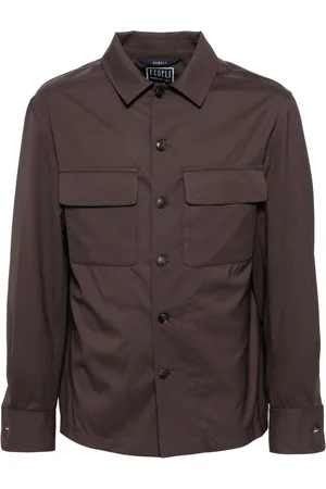 FEDELI Virgin wool shirt jacket