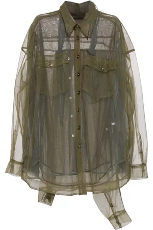 ACT N°1 Sheer layered shirt