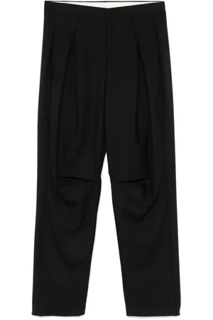 LANEUS Pleated wide-leg trousers