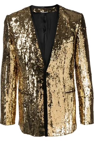 Dolce & Gabbana Sicilia-fit embellished single-breasted blazer