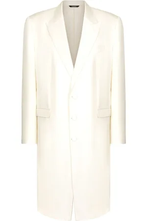 Dolce & Gabbana Single-breasted silk coat