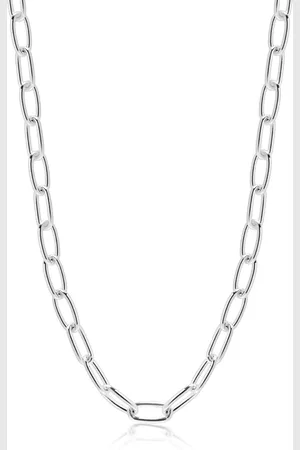 Nialaya Sterling cable-link necklace