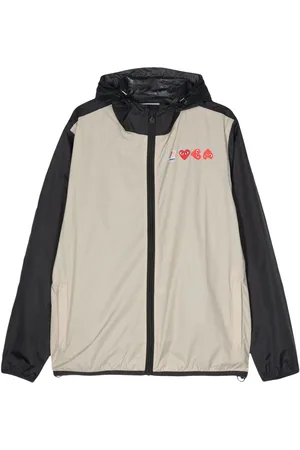 Comme des Garçons X K-Way Claude hooded jacket