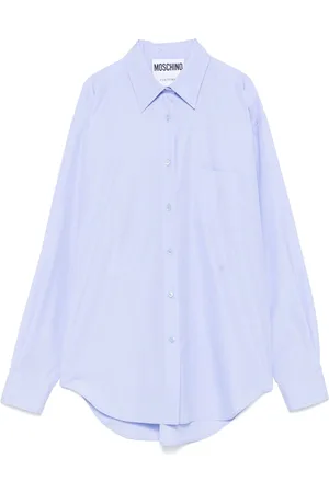 Moschino Logo-embroidered shirt