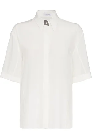 Brunello Cucinelli Precious Buttonhole shirt