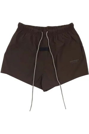 FEAR OF GOD Logo-appliqué track shorts
