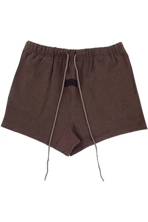 FEAR OF GOD Logo-appliqué track shorts