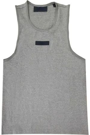 FEAR OF GOD Logo-appliqué cotton tank top