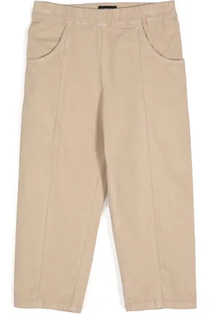 Emporio Armani Logo-patch trousers