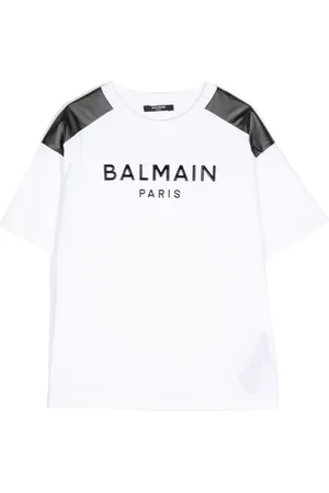 Balmain Logo-patch T-shirt