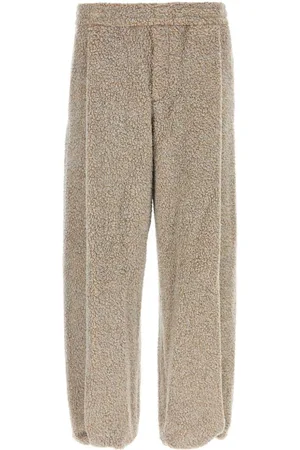 WOOYOUNGMI Two-tone wide-leg track pants
