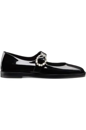 Stuart Weitzman Loralei Crystal ballerina shoes