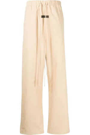 FEAR OF GOD Logo-patch straight-leg trousers