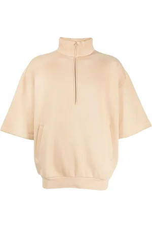 FEAR OF GOD Drop-shoulder half-zip shirt