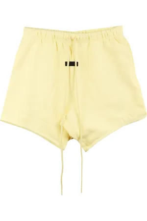 FEAR OF GOD Logo-patch drawstring-waist track shorts
