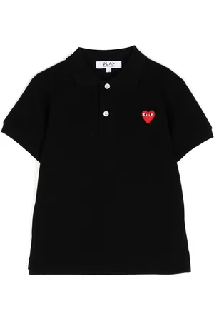Comme des Garçons Embroidered polo shirt