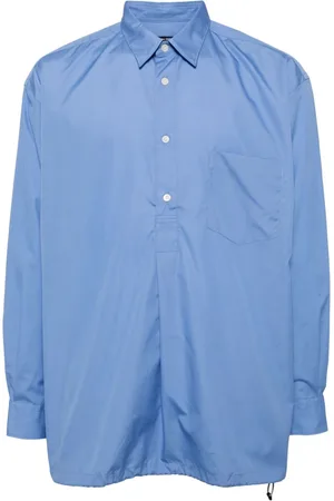 Comme des Garçons Drawstring hem long sleeves shirt