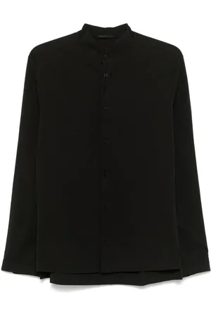 TRANSIT Band-collar shirt