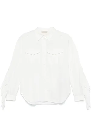 Elie saab Fringe-detailed shirt