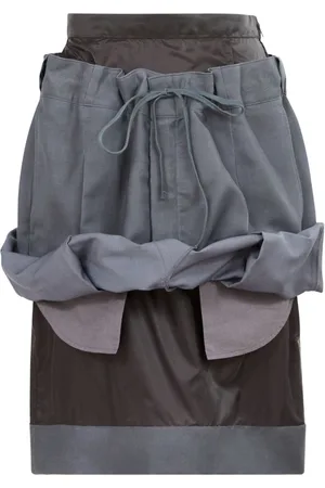 Maison Margiela Layered knee-length skirt